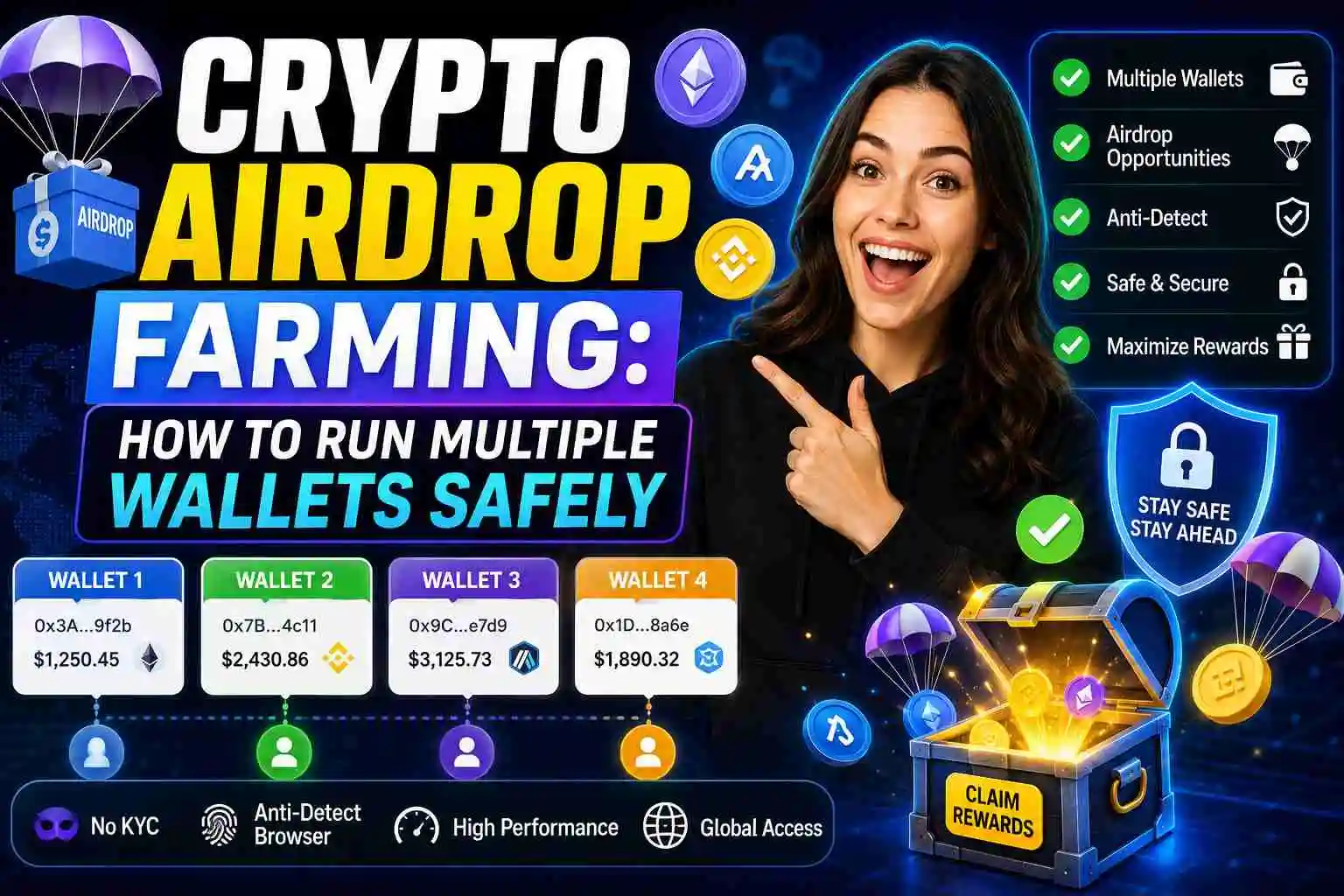Crypto airdrop farming guide